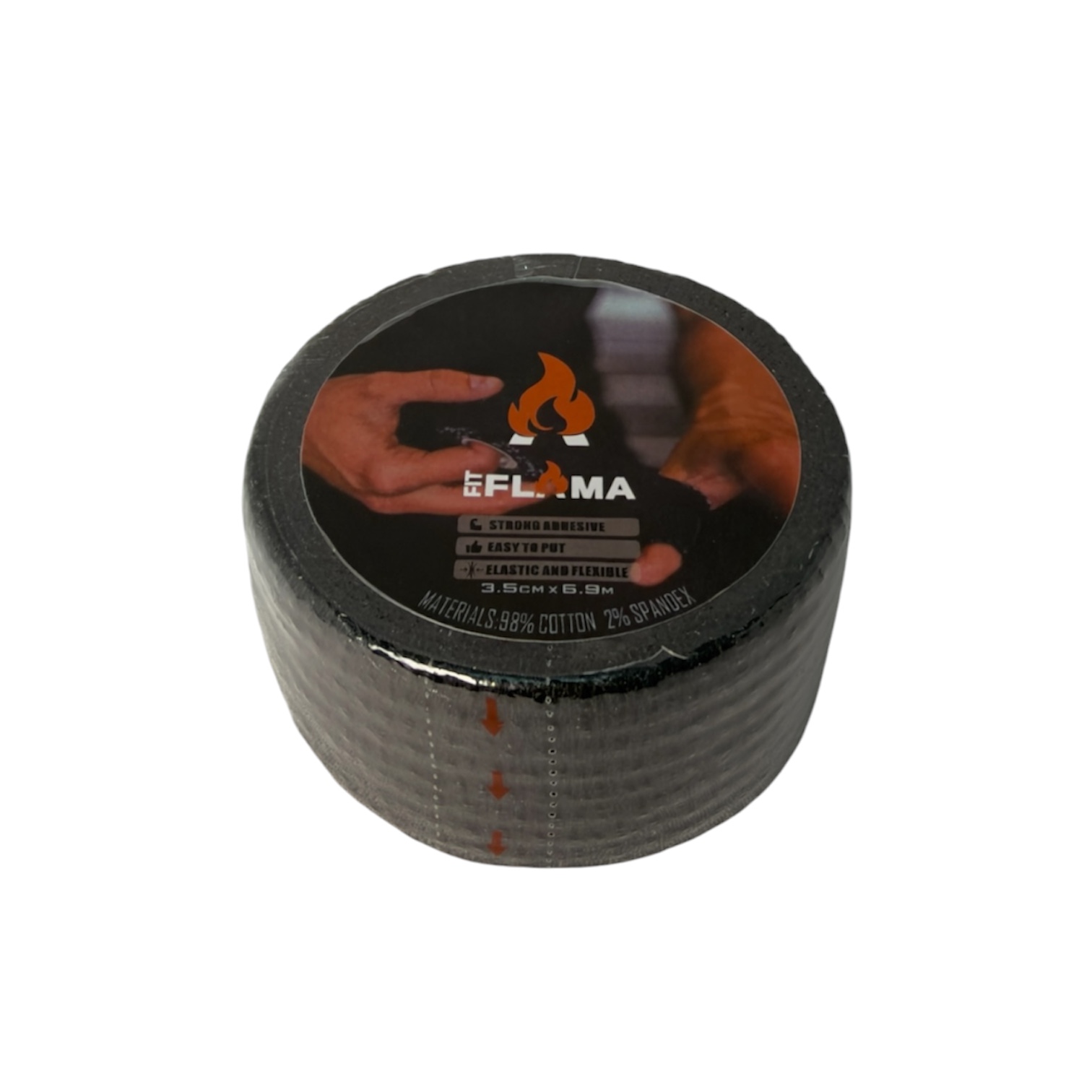 Tape Con Adhesivo Negro - Imagen 4