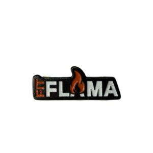 Pin Metálico Fit Flama