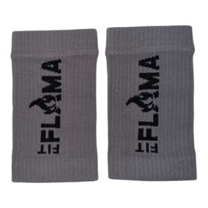 Muñequeras Para el Sudor Negra (Wristbands)